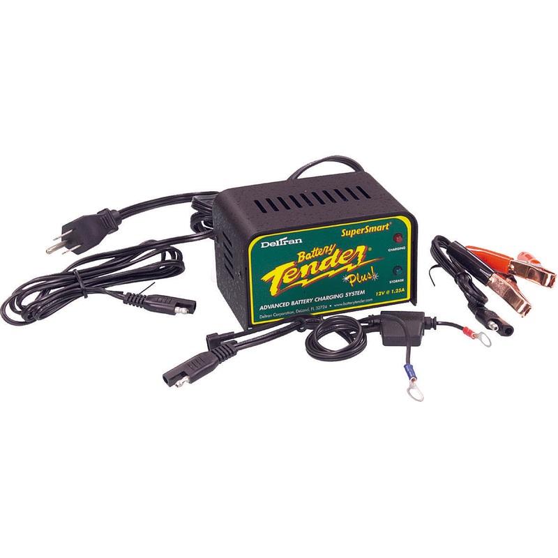 BATTERY TENDER PLUS 1.25 AMP 12 VOLT CHARGER 021-0128