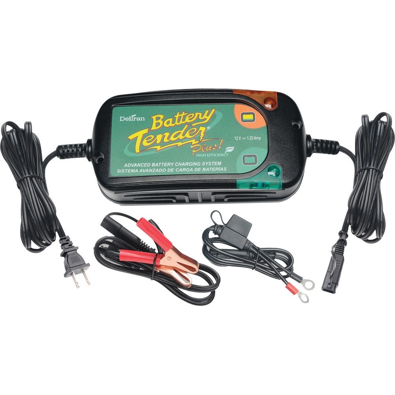 BATTERY TENDER PLUS 1.25 AMP CHARGER 022-0185G-DL-WH