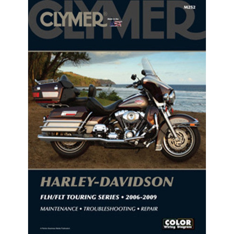 CLYMER REPAIR MANUAL HARLEY FLH/FLT CM252