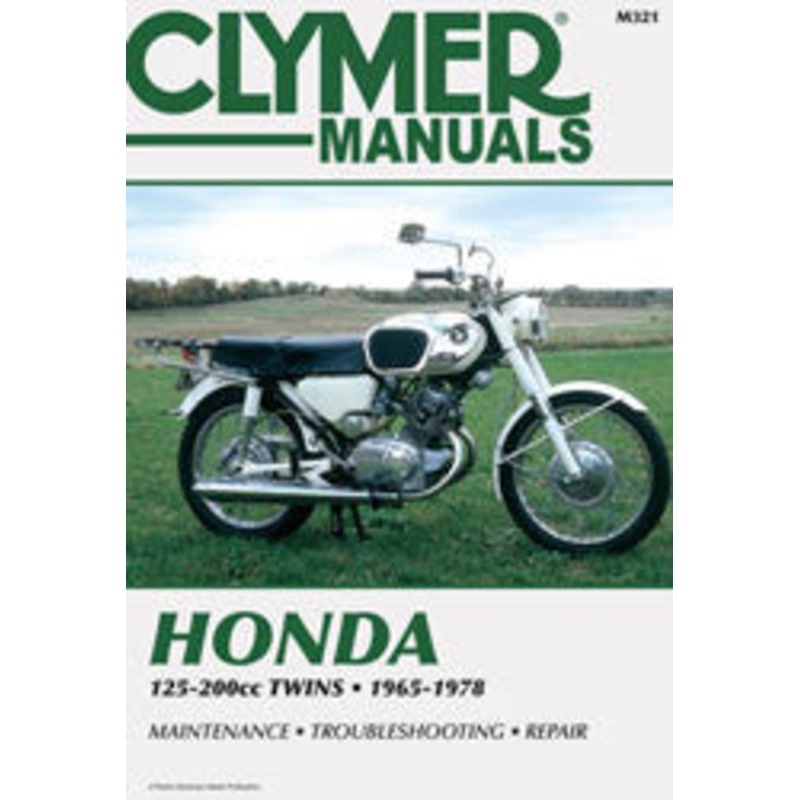 CLYMER REPAIR MANUAL HON 125-200CC TWIN CM321