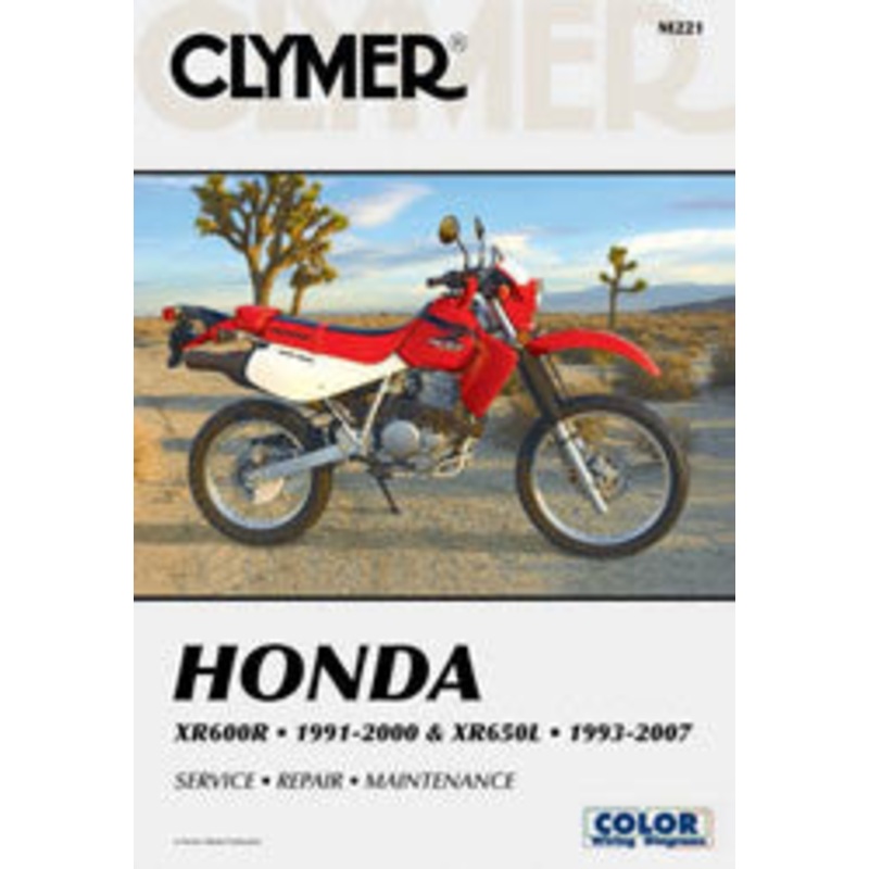 CLYMER REPAIR MANUAL HON XR600R/XR650L CM221