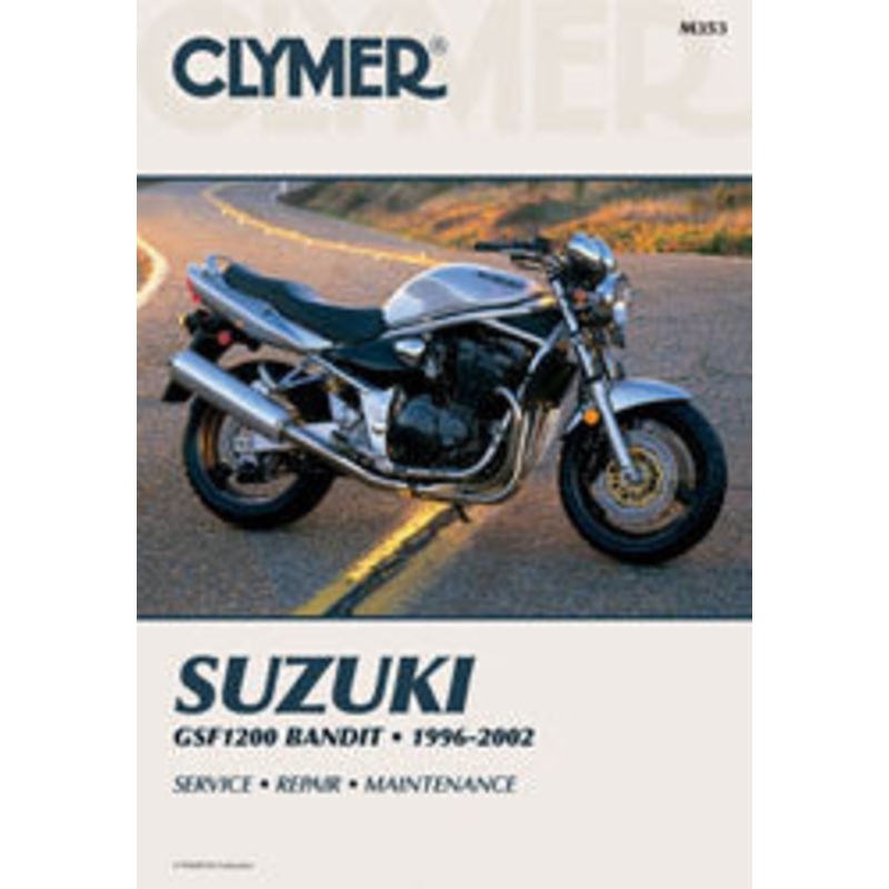 CLYMER REPAIR MANUAL SUZ GSF1200 BANDIT CM353