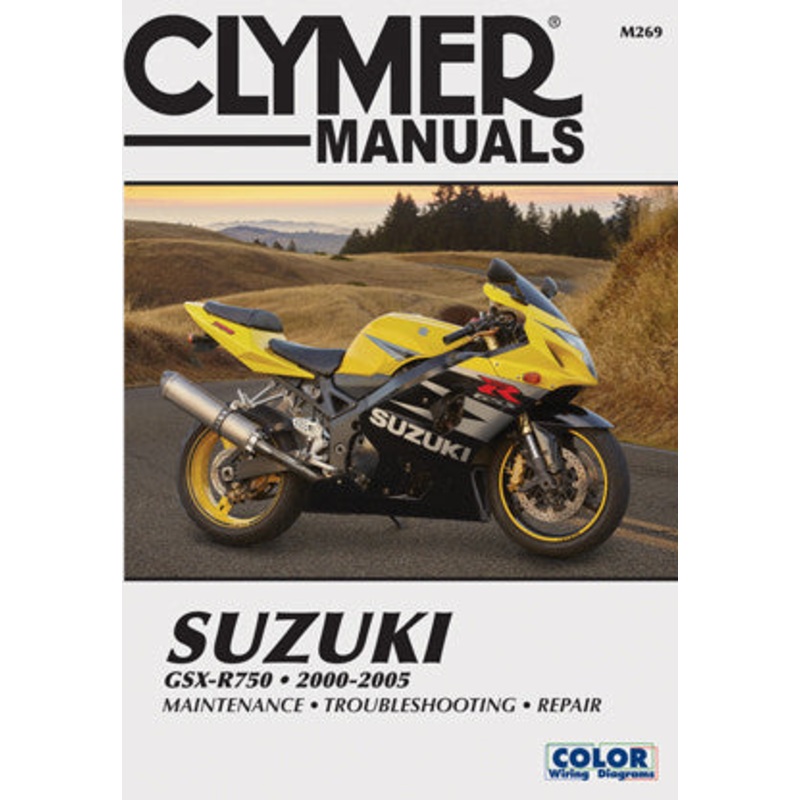 CLYMER REPAIR MANUAL SUZ GSX-R 750 M269