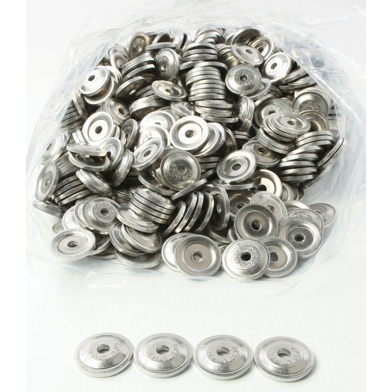 STUD BOY POWER PLATE ROUND BACKERS 1000/PK 2554-P5