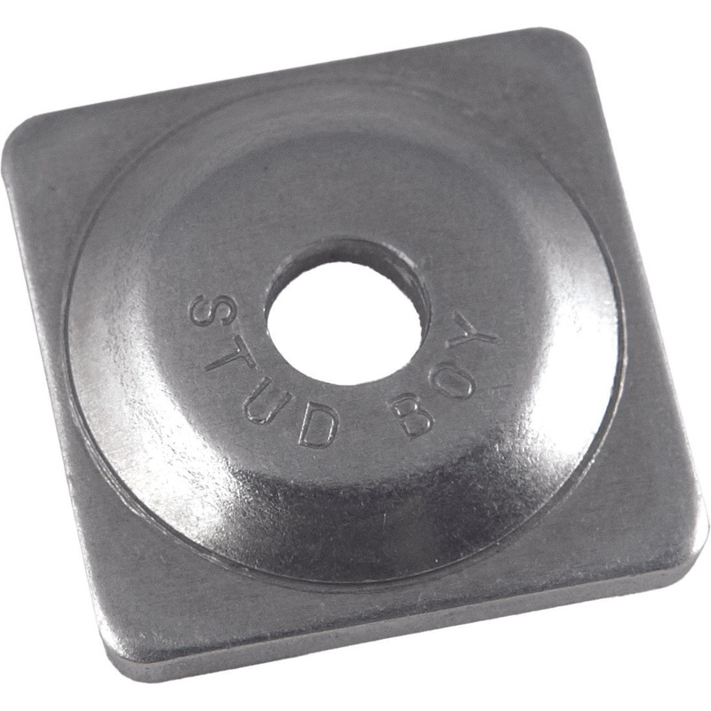 STUD BOY SQUARE BACKER PLATES ALUMINUM 96/PK 2061-P3