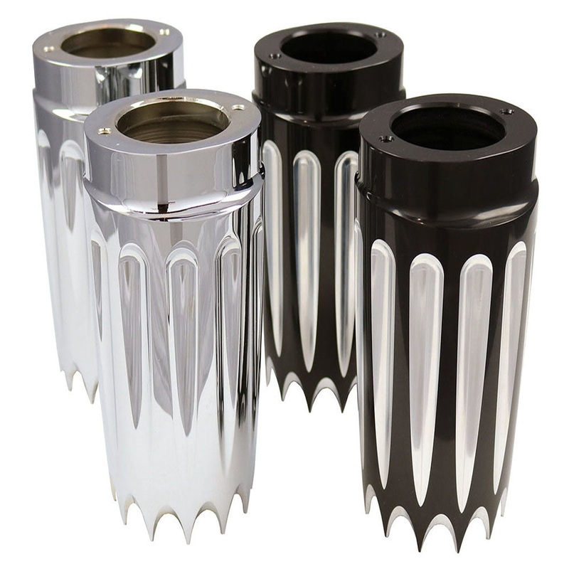 BAGGERNATION SLIDER COVER YAFTERBURNER EXT CHROME UP TO 13 SC-YB-EXT-13E-C