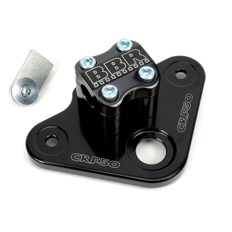 BBR TRIPLE CLAMP BLACK 510-HXR-5012