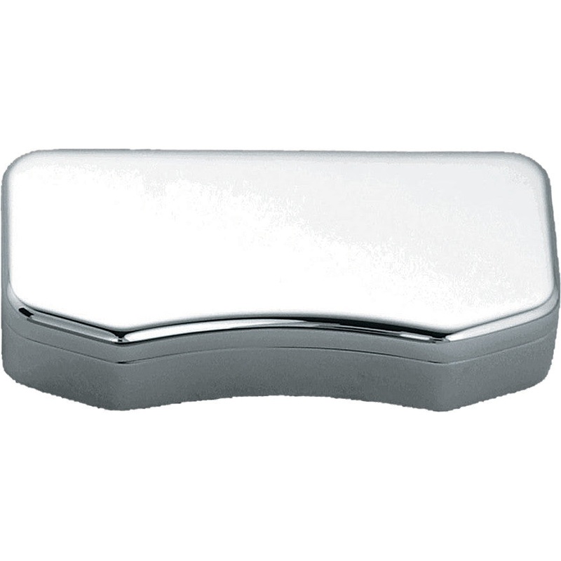 WILD 1 HIDDN HRDWRE TOP CLAMP SMOOTH CHROME WO535