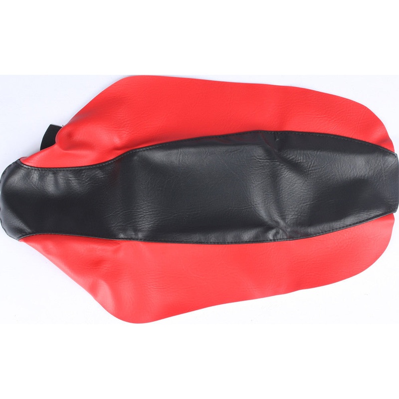 CYCLE WORKS SEAT COVER RED/BLACK 35-18001-21