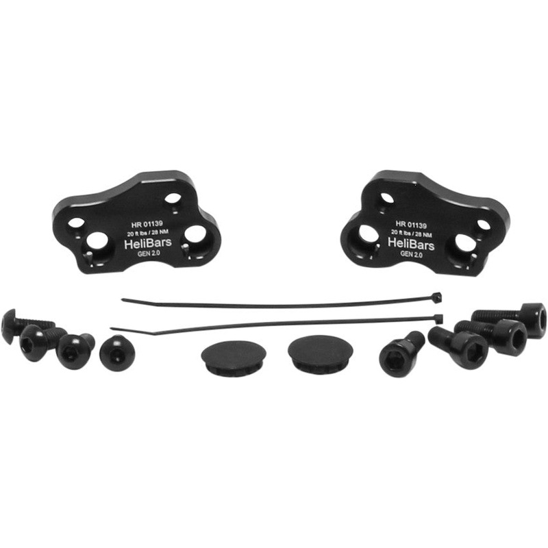 HELIBARS HANDLEBAR RISERS HR01139