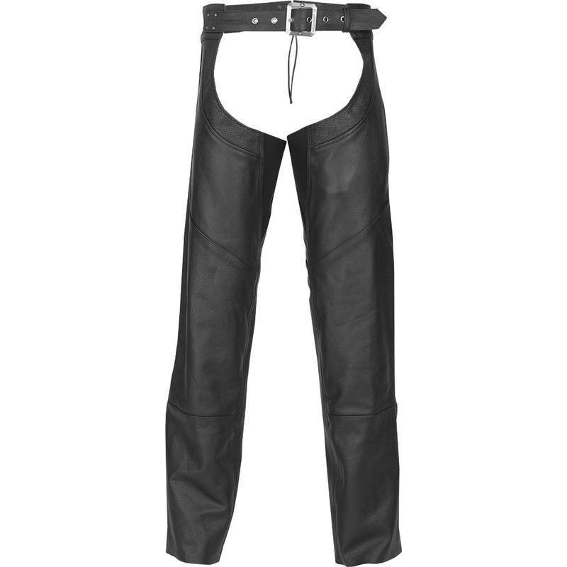 HIGHWAY 21 MAVERICK CHAPS BLACK MD #6049 489-1090~3