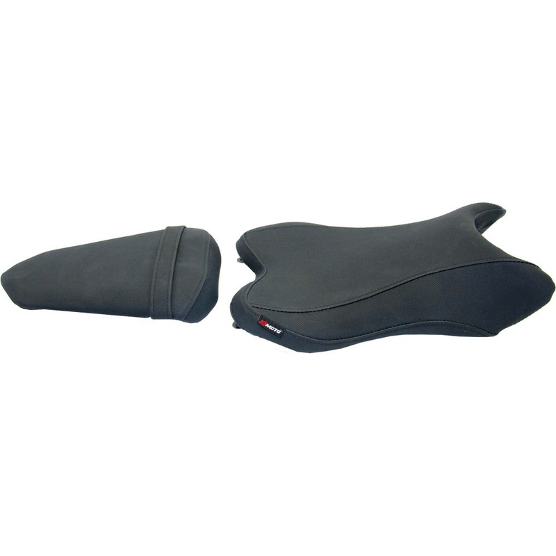 HT MOTO SEAT COVER BLACK/CARBON ZX-6R NINJA SB-K01-B