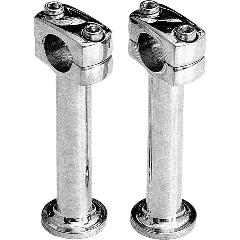 PAUGHCO POST STYLE RISERS CHROME 5" 354