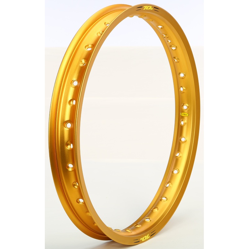 PRO-WHEEL 1.85X19 36H YZ/KX RIM-R-70 MATTE GOLD 16-191YKGO