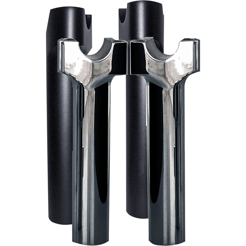 WILD 1 CHUBBY RISERS BLACK 6" STRAIGHT WO528B