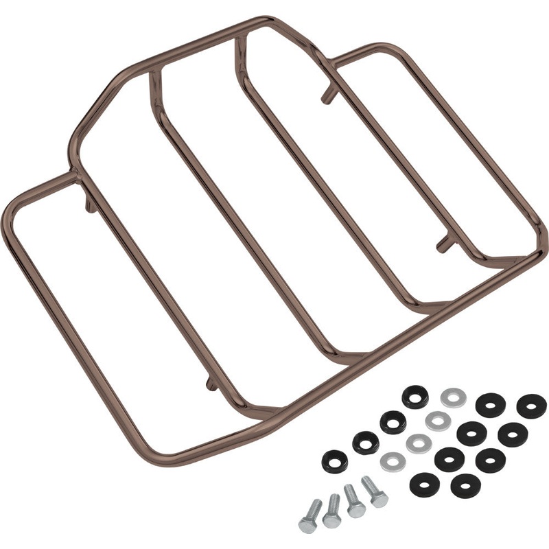 BIG BIKE PARTS TOUR-PAK LUGGAGE RACK SMOKE 91-306SK