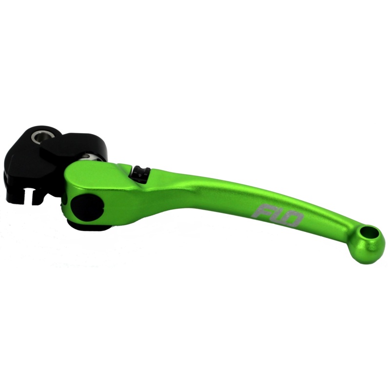 FLO MOTORSPORTS PRO 160 CLUTCH LEVER GREEN CL-723G