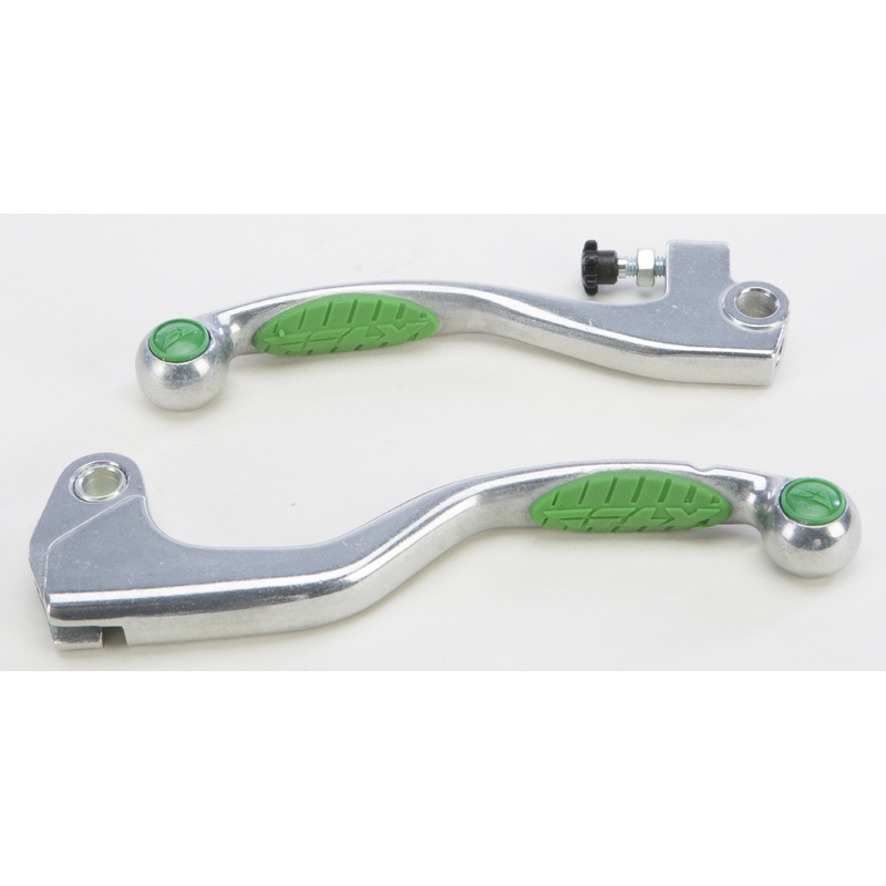FLY RACING GRIP LEVER SET GREEN 204-004