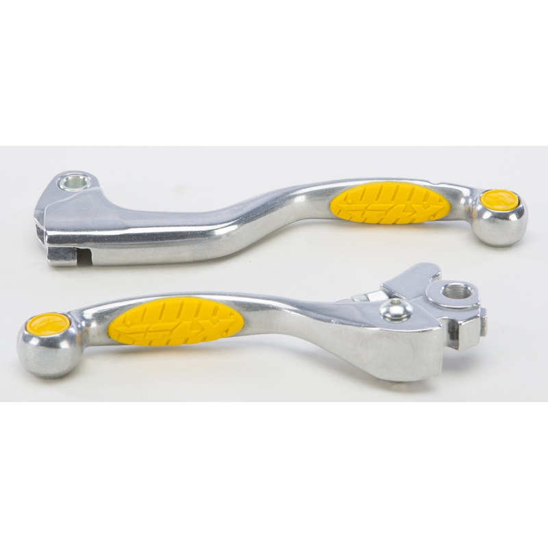 FLY RACING GRIP LEVER SET YELLOW 203-016