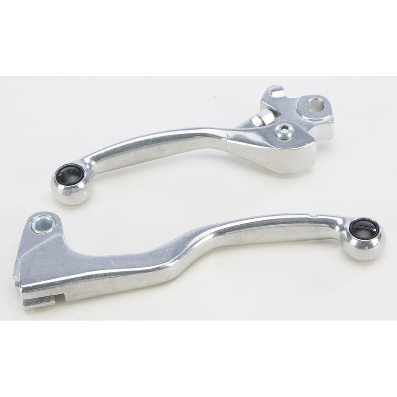 FLY RACING PRO SHORTY LEVER SET POLISHED 166-010