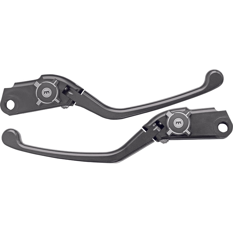 MAGURA MAGURA BMW DRESSUP LEVERS BLK FOLD AWAY KIT RT/LT W/ABE 2100546