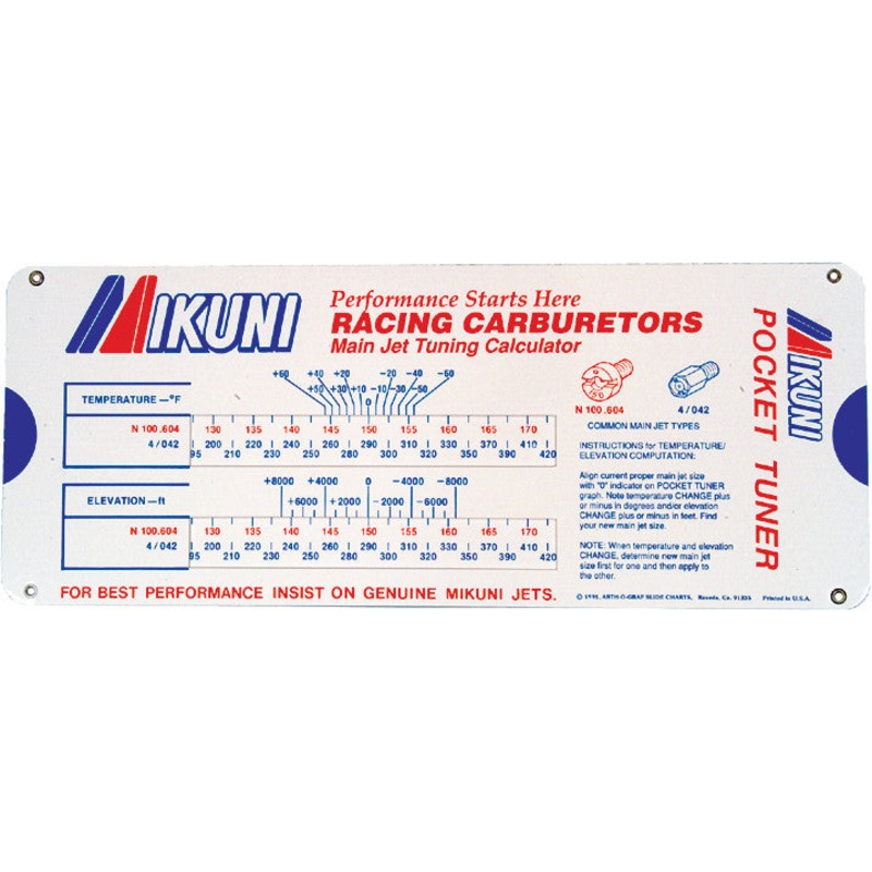 MIKUNI CARBURETOR POCKET TUNER MK-550-TNR