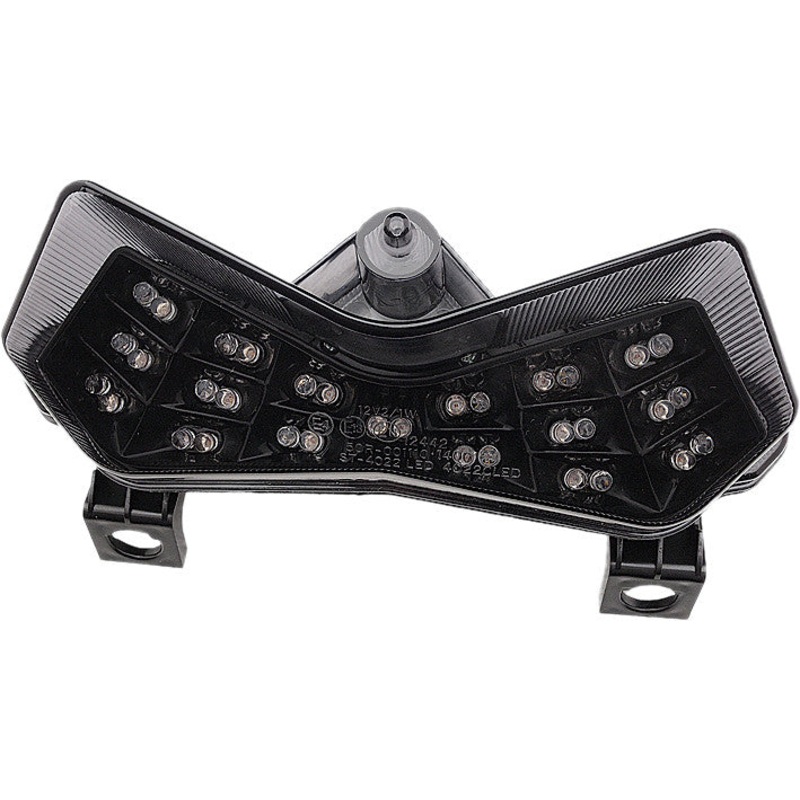 COMP. WERKES INTEGRATED TAILLIGHT BLACK/SMOKE DTNA/STRT/SPD TRPL MPH-80153B