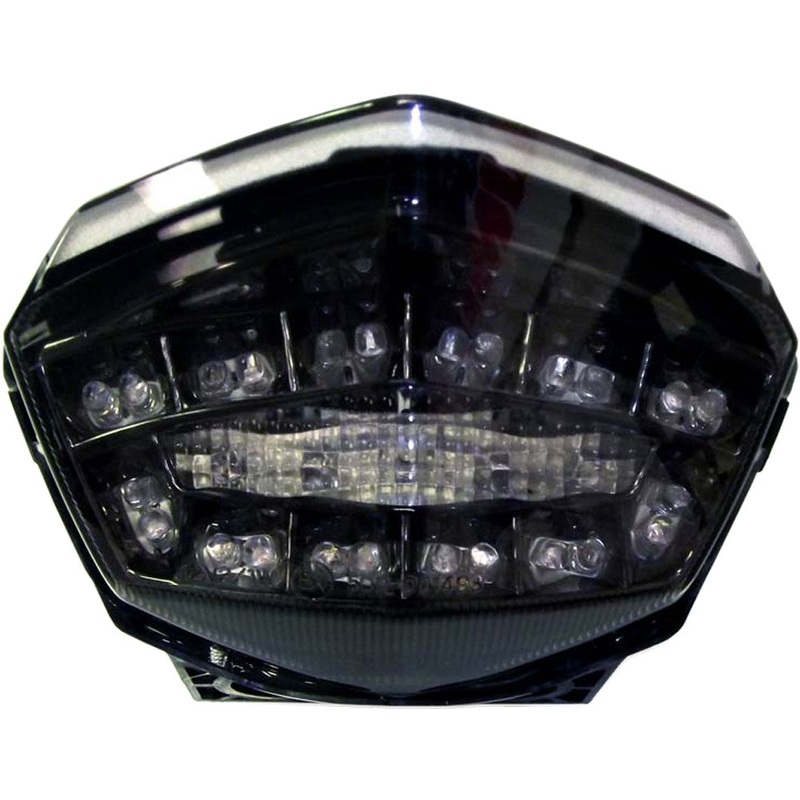 DMP POWERGRID TAIL LIGHT SMOKE 905-4119D