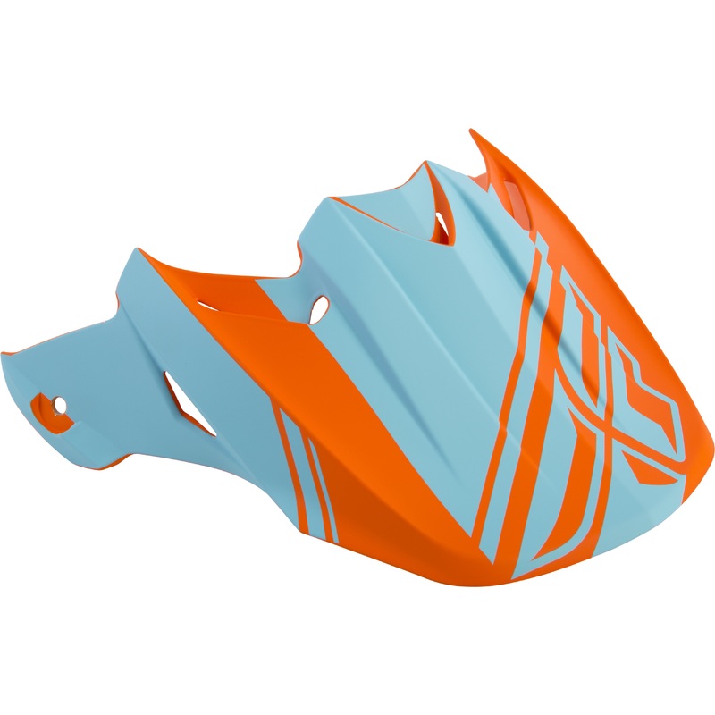 FLY RACING F2 REWIRE VISOR MATTE BLUE/ORANGE 73-46343