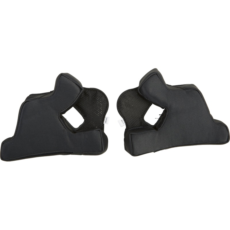 FLY RACING WERX CHEEK PAD BLACK 20MM S 73-92812