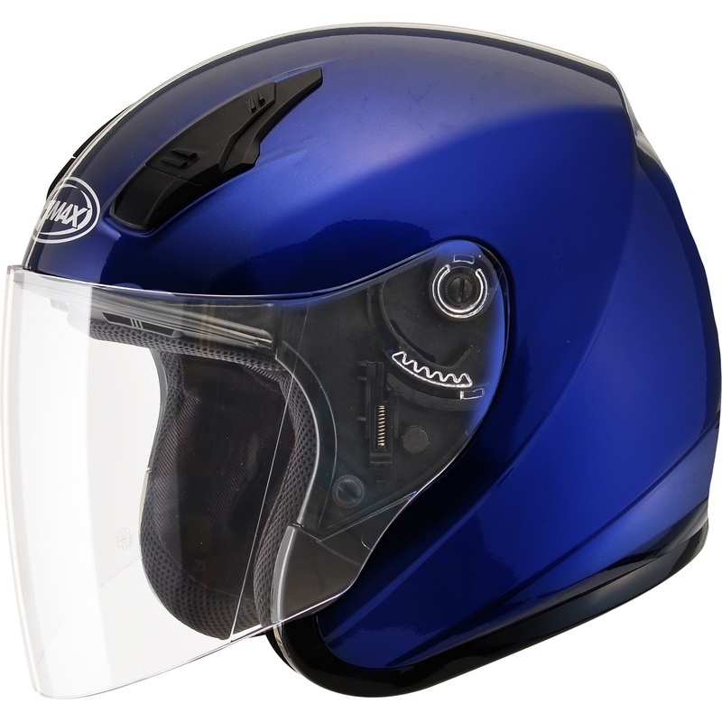 GMAX OF-17 OPEN-FACE HELMET BLUE LG G317496N