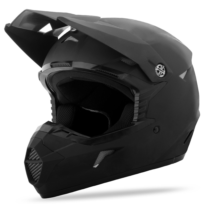 GMAX YOUTH MX-46Y OFF-ROAD HELMET MATTE BLACK YL G3460452