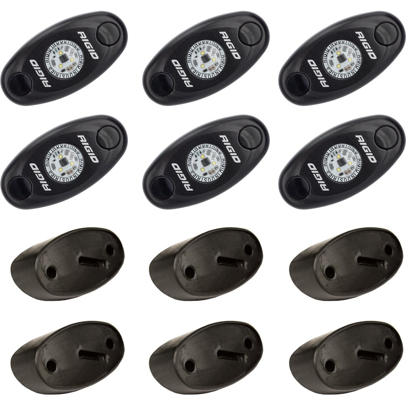 RIGID ROCK LIGHT KIT GREEN /6 400273