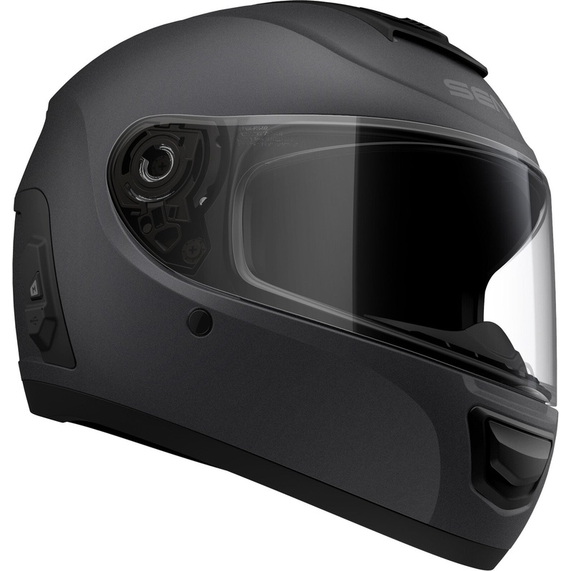 SENA MOMENTUM EVO HELMET W/ MESH INTERCOM MATTE BLACK XL MOVM-MB0XL1