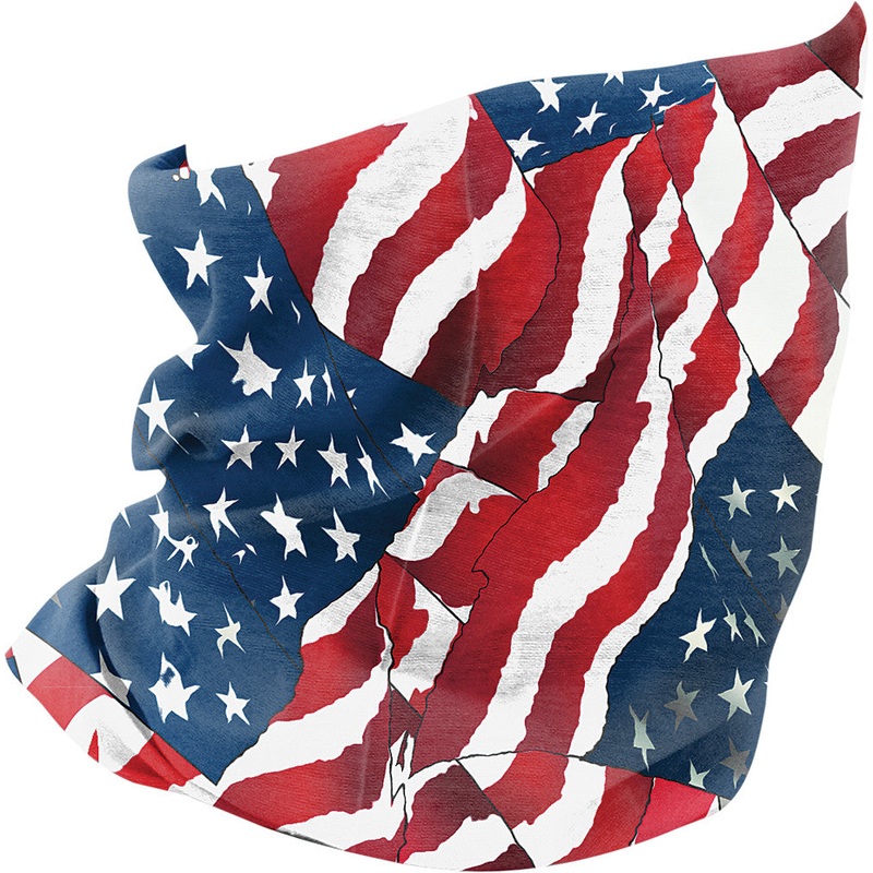 ZAN MOTLEY TUBE FLEECE LINED WAVY FLAG TF265
