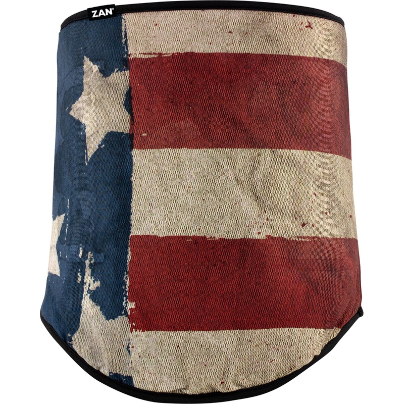 ZAN SPORTFLEX NECK WARMER PATRIOT WFL408