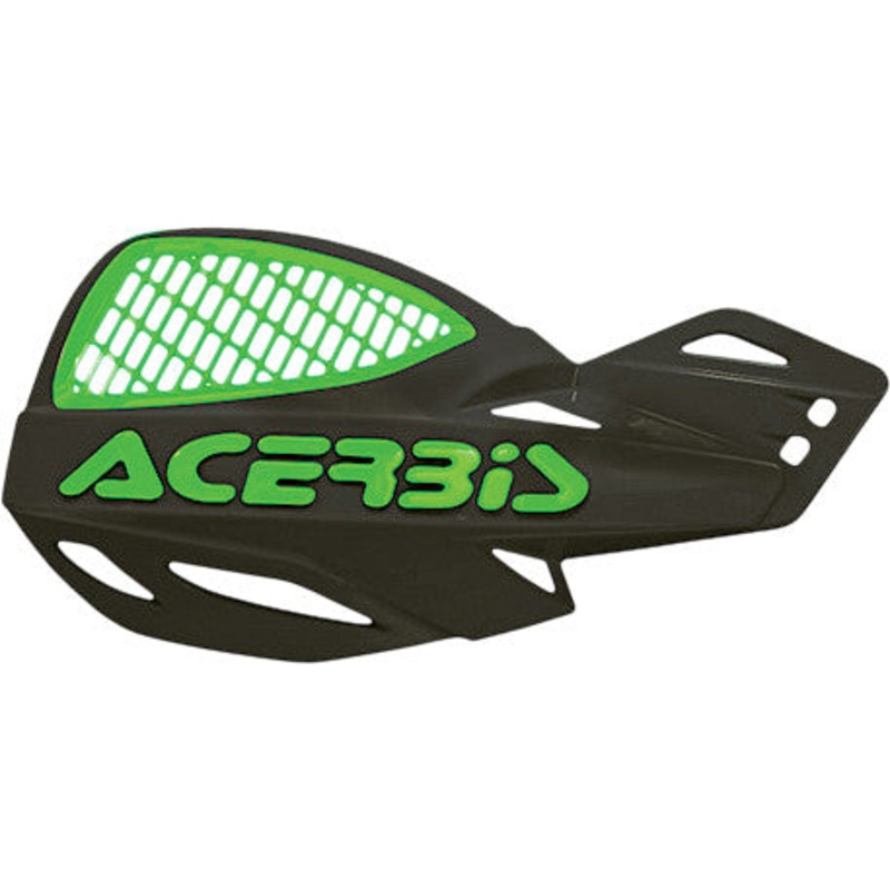 ACERBIS UNIKO VENTED HANDGUARDS BLACK/GREEN 2072671043