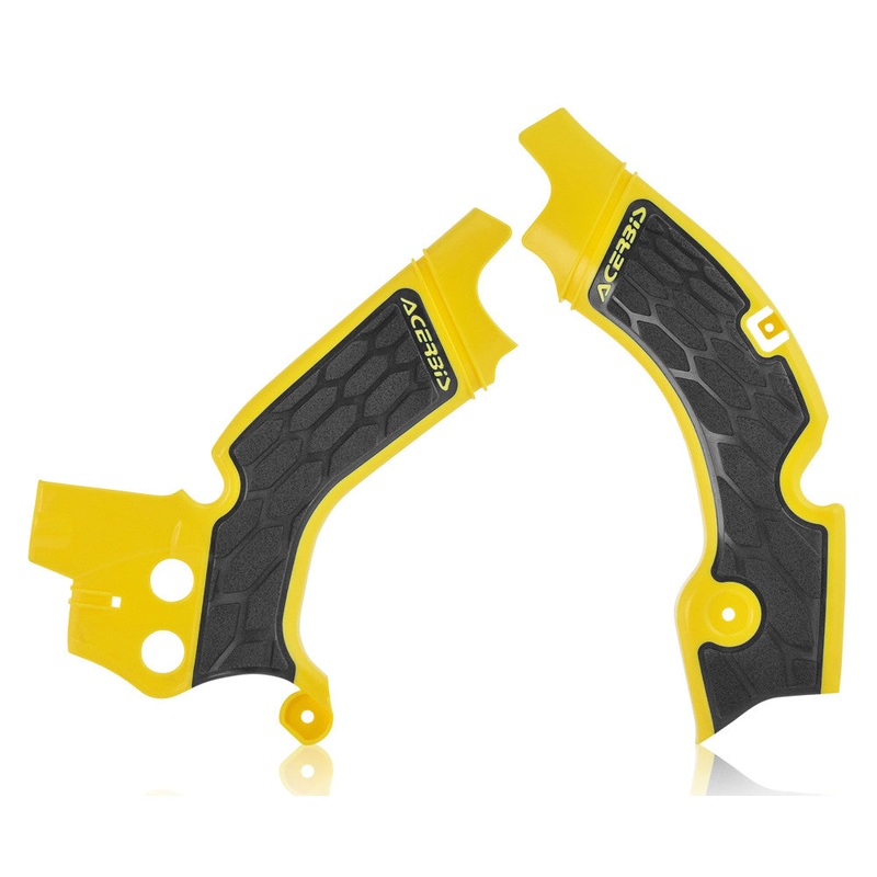 ACERBIS X-GRIP FRAME GUARD YELLOW/BLACK 2630531017
