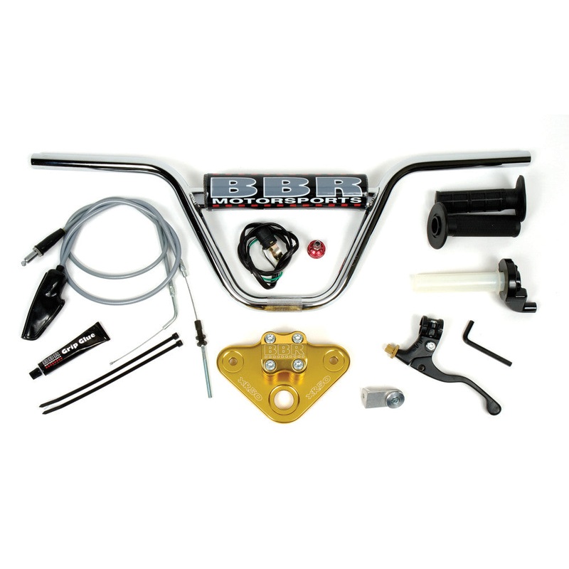 BBR H-BAR/TRIPLE CLAMP KIT BLACK 510-HXR-5011