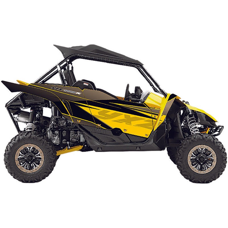 D'COR YAMAHA YXZ COMPLETE GRAPHIC KIT YELLOW/BLACK 20-50-470