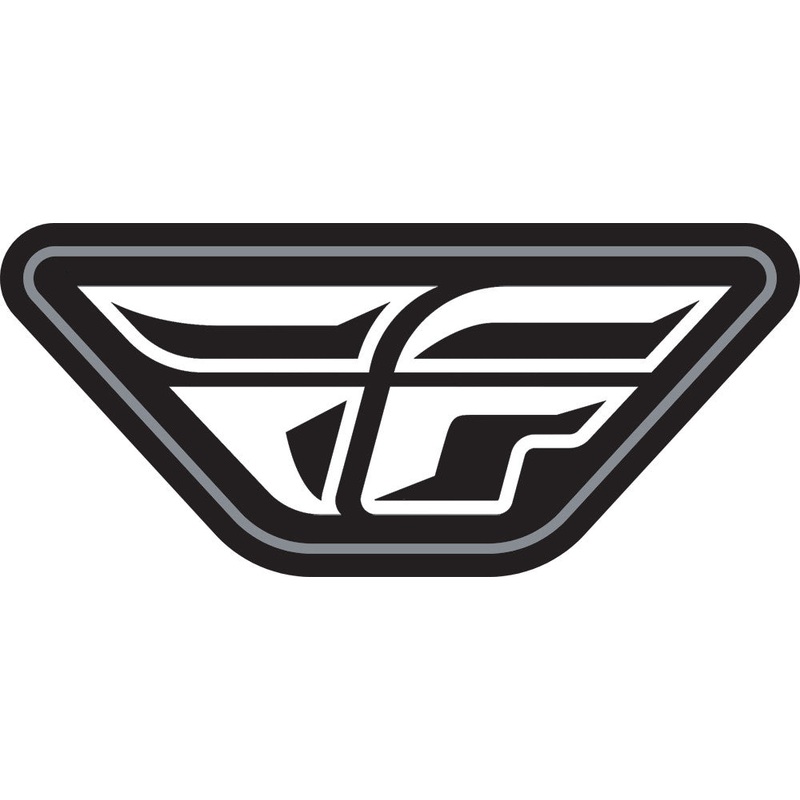 FLY RACING F-WING DECALS 4" 100/PK F-WING 4 IN 100PK