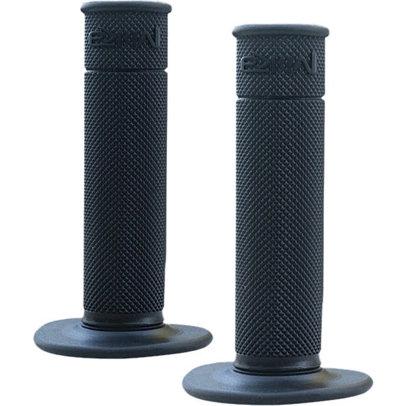 MIKA METALS 50/50 WAFFLE GRIPS (BLACK) GRIPS-BLACK
