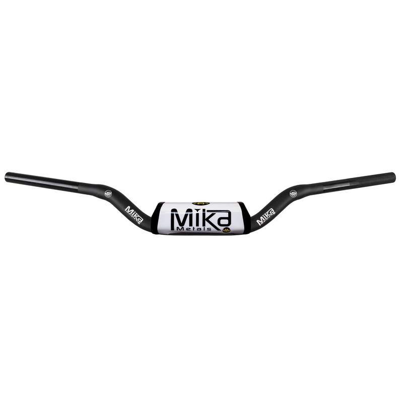 MIKA METALS RAW SERIES HANDLEBAR CR LOW BEND WHITE 1-1/8" MK-RA-CL-WHITE