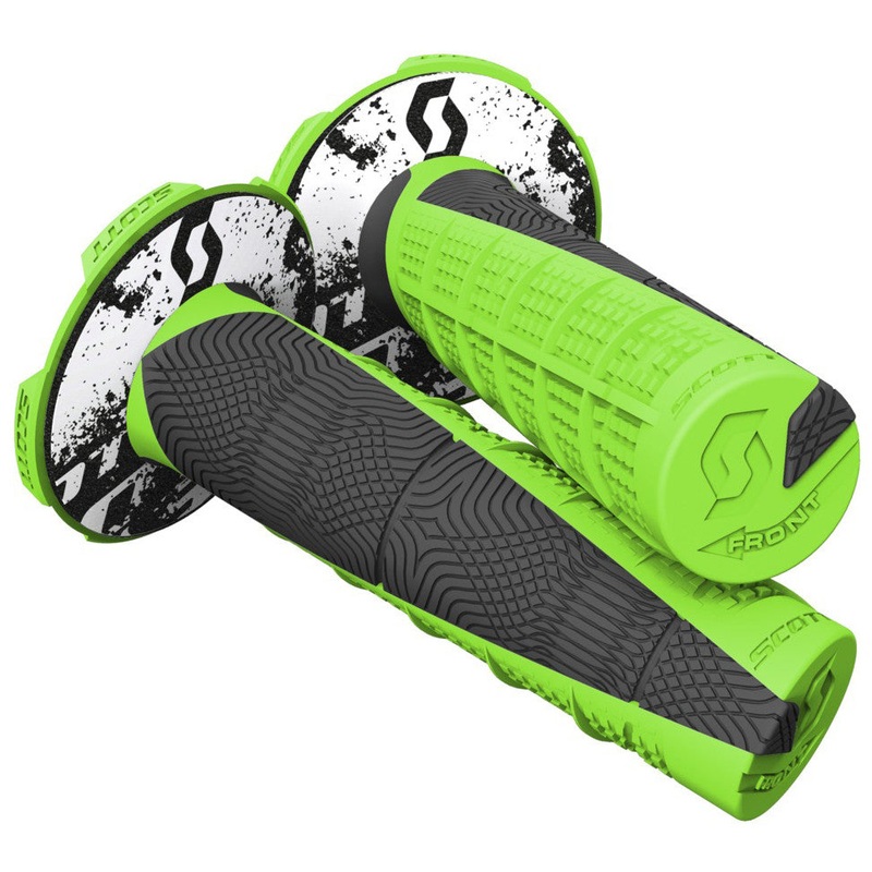 SCOTT DEUCE 2 GRIP NEON GREEN/BLACK 219627-4376