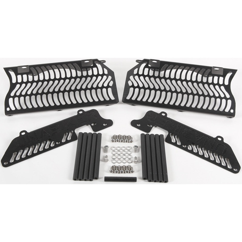 UNABIKER RADIATOR GUARD (BLACK) 13KTM2STK-K