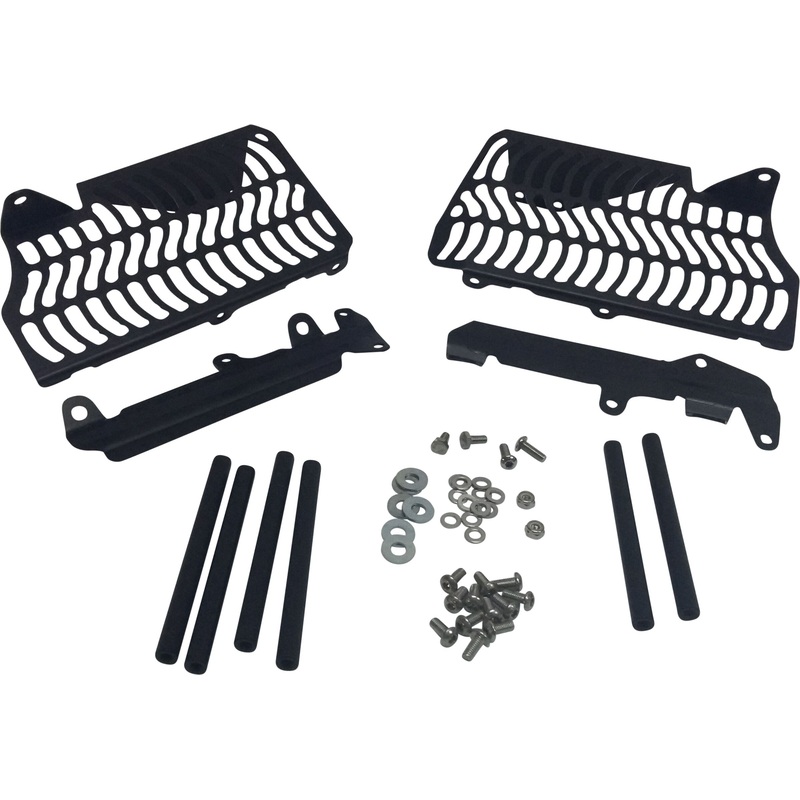 UNABIKER RADIATOR GUARD BLACK HF250R4-K