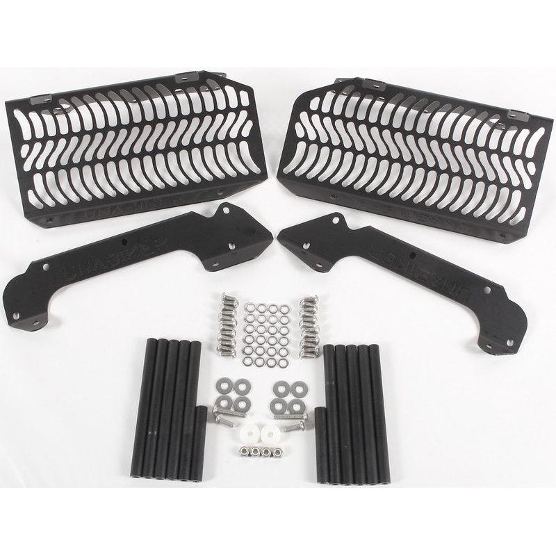 UNABIKER RADIATOR GUARD (BLACK) YWR45007-K