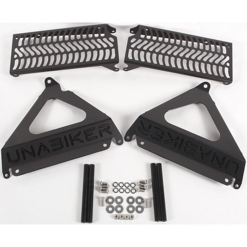 UNABIKER RADIATOR GUARD (BLACK) YYZ450F3-K