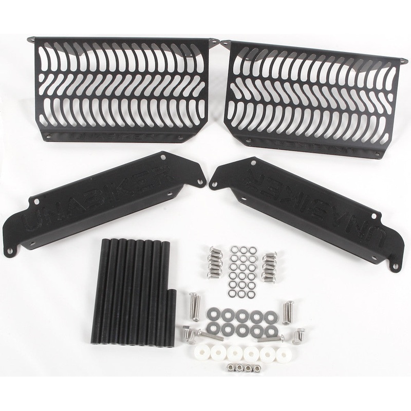 UNABIKER RADIATOR GUARD (BLACK) YYZF223-K