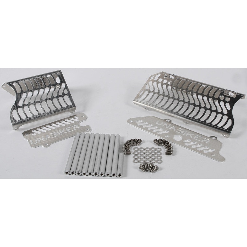 UNABIKER RADIATOR GUARD (NATURAL) 14KTM85-A
